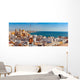 Aerial Panoramic Old City Wall Decal