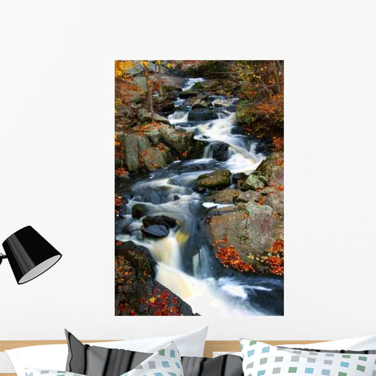 Fall Waterfalls Wall Decal