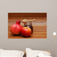 Jewish New Year Symbols Wall Mural