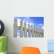 White Picket Fence Wall Mural