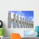 White Picket Fence Wall Mural