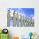 White Picket Fence Wall Mural