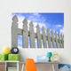 White Picket Fence Wall Mural