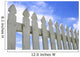 White Picket Fence Wall Mural