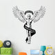 chiropractic icon Wall Decal