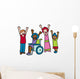 Children Cheer Wall Decal