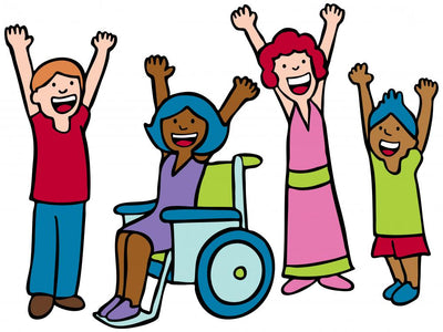 Children Cheer Wall Decal