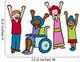 Children Cheer Wall Decal