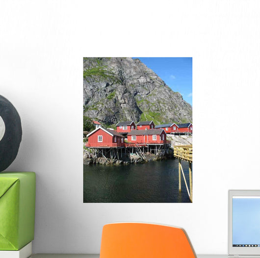 Lofoten Rorbuer Wall Decal