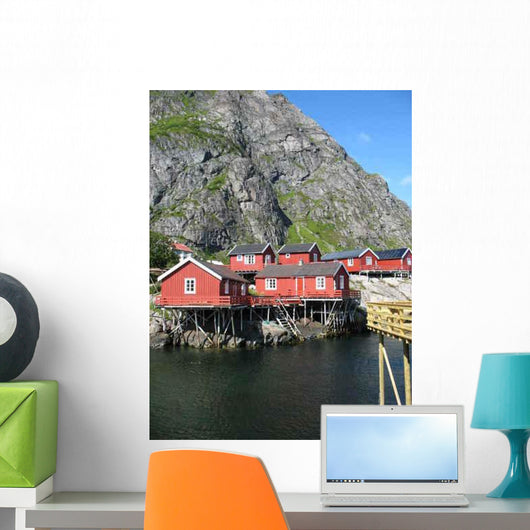 Lofoten Rorbuer Wall Decal