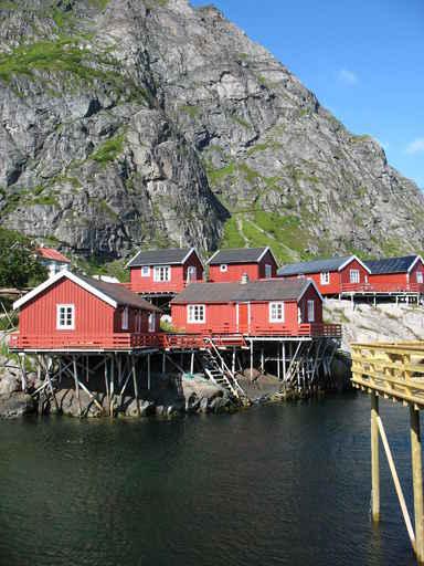 Lofoten Rorbuer Wall Decal