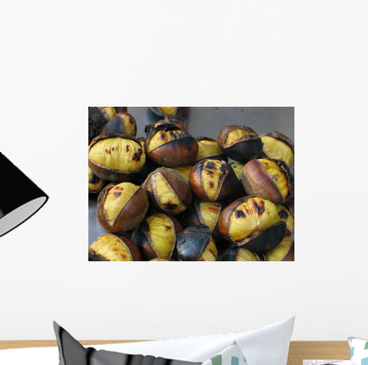 Roasted Chestnuts Closeup Wall Decal