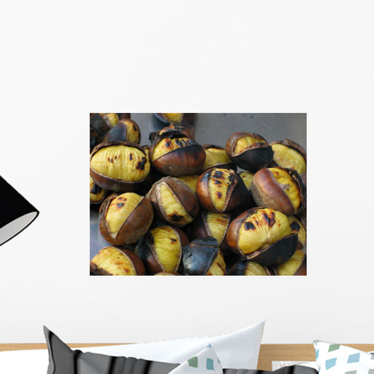 Roasted Chestnuts Closeup Wall Decal