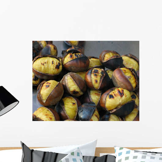 Roasted Chestnuts Closeup Wall Decal