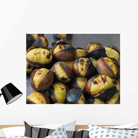 Roasted Chestnuts Closeup Wall Decal