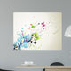 Vector Flower Illustration Wall Mural
