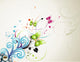 Vector Flower Illustration Wall Mural