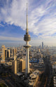 Kuwait from the sky Wall Mural