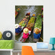 floating market in bangkok Wall Mural