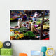 Floating Market in Bangkok2 Wall Mural
