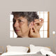 acupuncture in ear zone Wall Mural