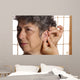 acupuncture in ear zone Wall Mural