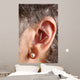 acupuncture needles in ear Wall Mural