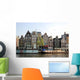 Authentic Amsterdam Houses and Wall Decal