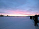 Sunset Lapland Wall Decal