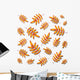 Rowan Autumn Leaves Wall Mural