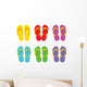 Flip-Flop Wall Decal