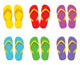 Flip-Flop Wall Decal
