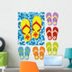 Flip-Flop Wall Decal