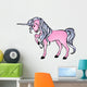 Illustration Eines Einhorns Wall Decal