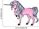 Illustration Eines Einhorns Wall Decal