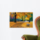 Autumn in Boston Public Garden Wall Mural