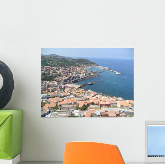 Sardinien Castelsardo Wall Decal