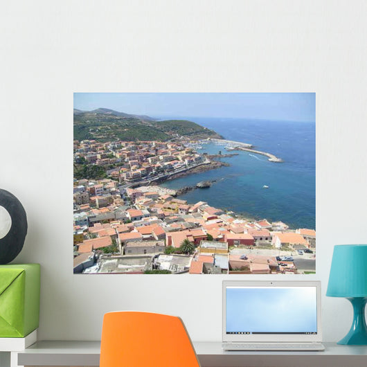 Sardinien Castelsardo Wall Decal
