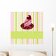 Cake; use as dessert menu, greeting card and more. Wall Mural