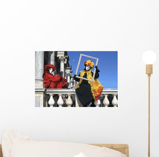Venice Carnival Wall Decal