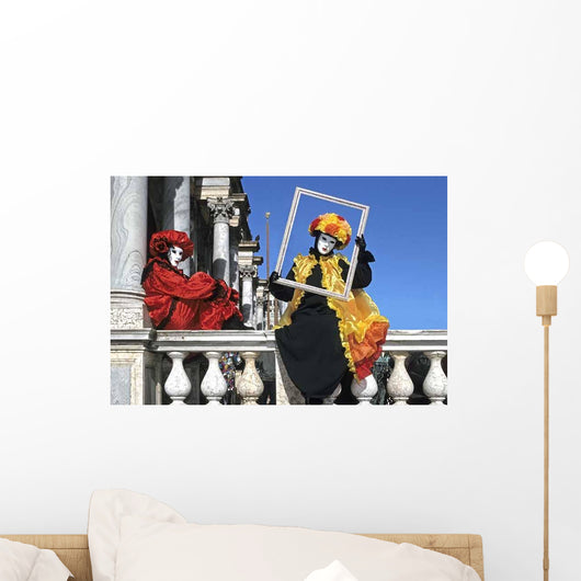 Venice Carnival Wall Decal