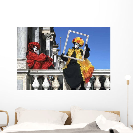 Venice Carnival Wall Decal