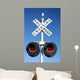 Railroad Crossing Sign Wall Decal