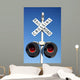 Railroad Crossing Sign Wall Decal