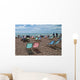 Deckchairs Brighton Wall Decal