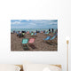 Deckchairs Brighton Wall Decal