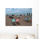 Deckchairs Brighton Wall Decal