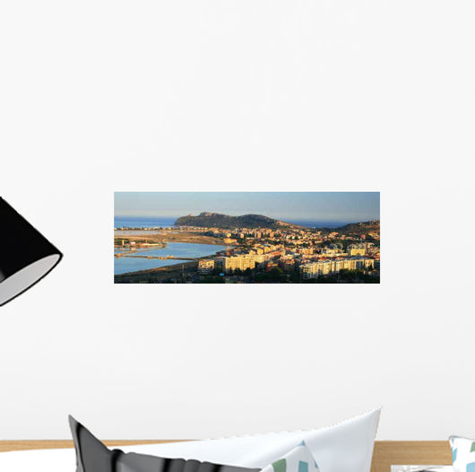 Cagliari Sella Del Diavolo Wall Decal