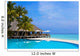 Cafe and Pool on a Tropical Beach Wall Mural