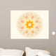 Orange Yellow Mandala Wall Decal